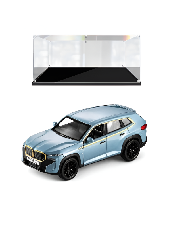 BMW XM Diecast Metal Toy Car Model 1:32 Scale  Alloy Model Car with Acrylic Display Box MD27