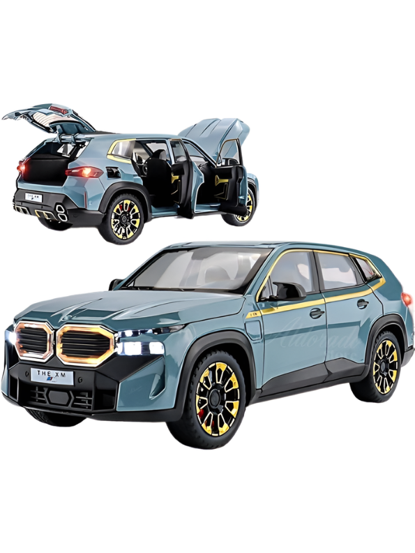 BMW XM Diecast Metal Toy Car Model 1:32 Scale  Alloy Model Car with Acrylic Display Box MD27