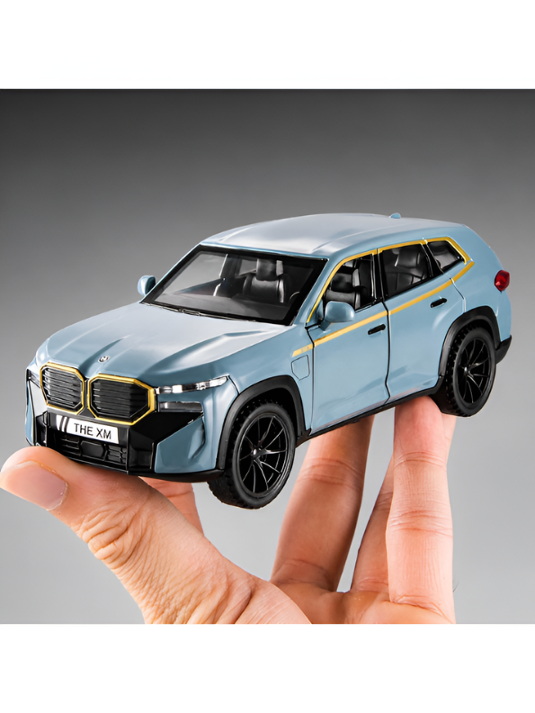 BMW XM Diecast Metal Toy Car Model 1:32 Scale  Alloy Model Car with Acrylic Display Box MD27