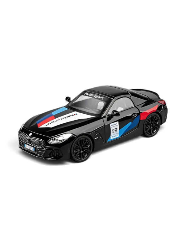 BMW Z4 Diecast Alloy Model Car 1:24 Scale Collectible Vehicle – Black Premium Metal Car Model MD599