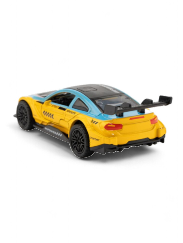 BMW M4 Diecast Model Car 1:36 Scale | Alloy Toy Vehicle with Pullback Action | Collector's Gift for Kids & Adults LMI15331.