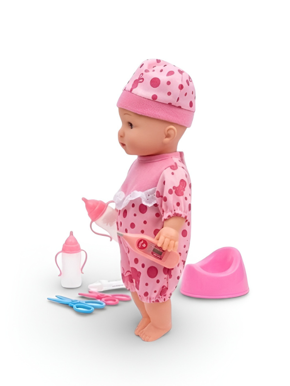 Baby Doll Medical Kit – Doctor Playset with Accessories for Role Play & Learning TV2178.
