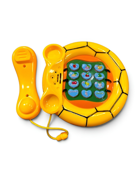 Baby Learning Phone Toy with Music & Lights LMI10345.