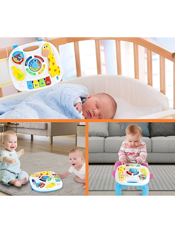 Baby Musical & Learning Study Table Toy for Kids - Interactive Educational Playset | TV-N-