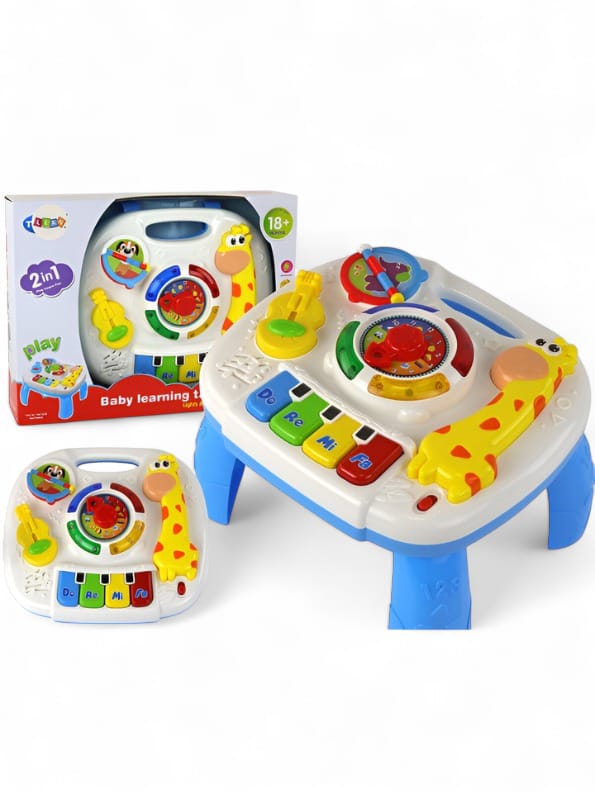 Baby Musical & Learning Study Table Toy for Kids - Interactive Educational Playset | TV-N-