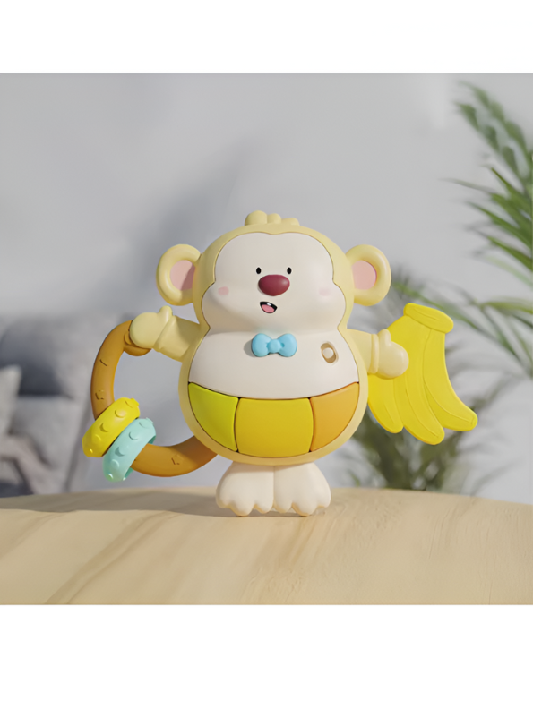 Banana Bunnies – Banana Monkey Baby Finger Piano, Musical Teether & Educational learning toy NX15652.