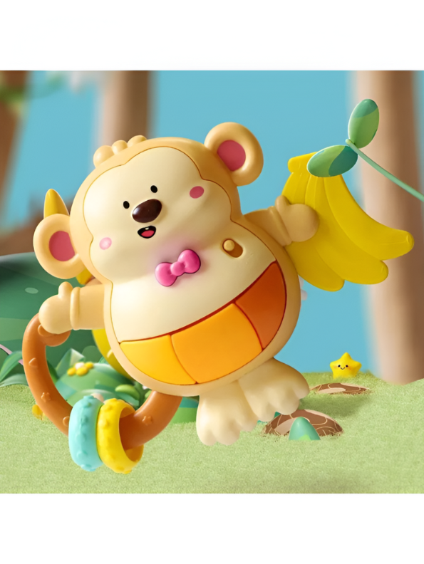 Banana Bunnies – Banana Monkey Baby Finger Piano, Musical Teether & Educational learning toy NX15652.