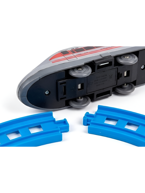 Battery Operated High-Speed Bullet Train Toy Set with Tracks TV7005.