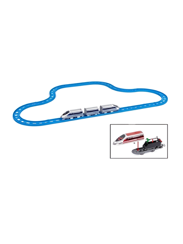 Battery Operated High-Speed Bullet Train Toy Set with Tracks TV7005.