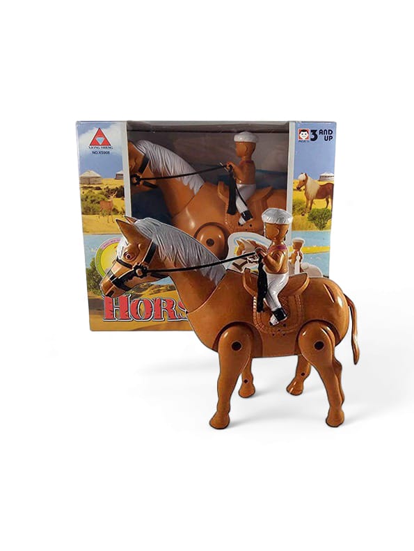 Battery Operated Walking Horse Toy (MS-May-23)