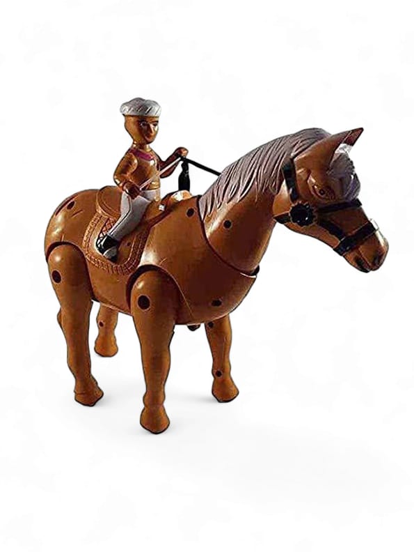 Battery Operated Walking Horse Toy (MS-May-23)