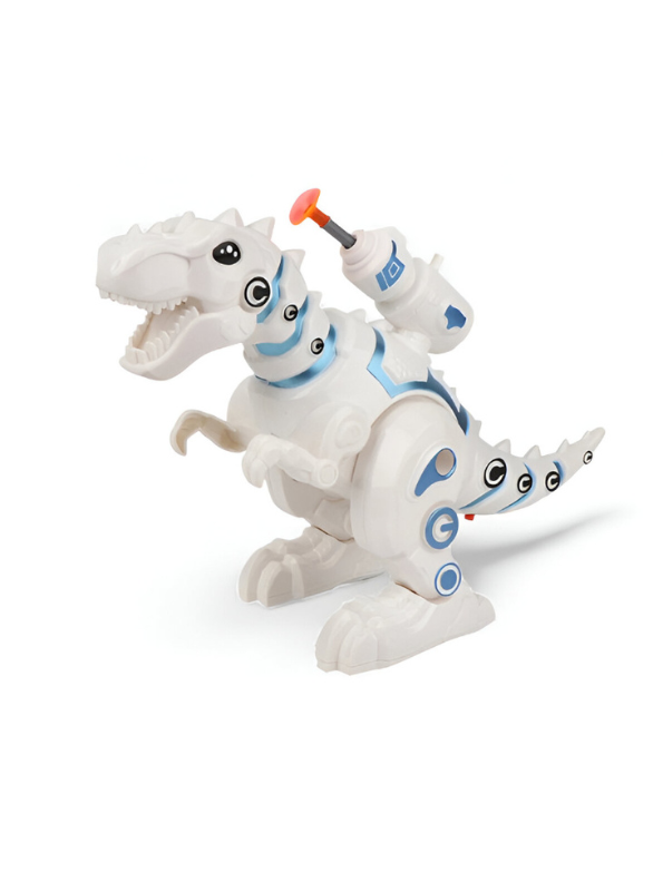 Battle Dragon – Walking Robot Dinosaur Toy with Lights, Music & Missile Launch | Action Robo Dino for Kids LMI13882.
