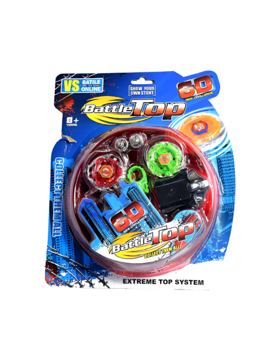 Battle Top Extreme – 2 Metal Fusion Tops with Launchers and Arena LMI13873.