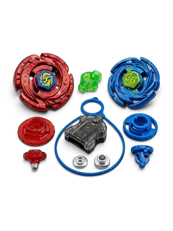 Battle Top Spinning Toy Fusion Combat Tops & Launcher TV518.