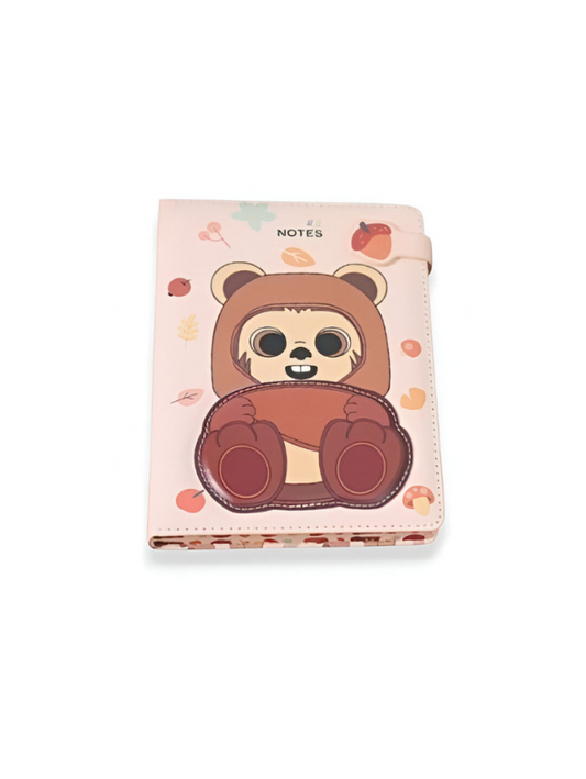 Bear Notebook – Bear-Themed Notebook for School & Work NOVGBT-50301.