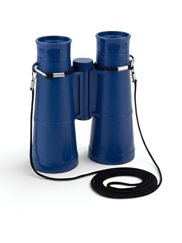 Binoculars with Neck Strap – Durable Plastic Pretend Play Field Glasses LMI10570.