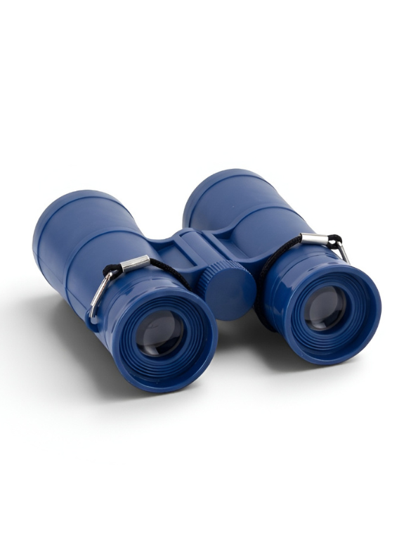Binoculars with Neck Strap – Durable Plastic Pretend Play Field Glasses LMI10570.