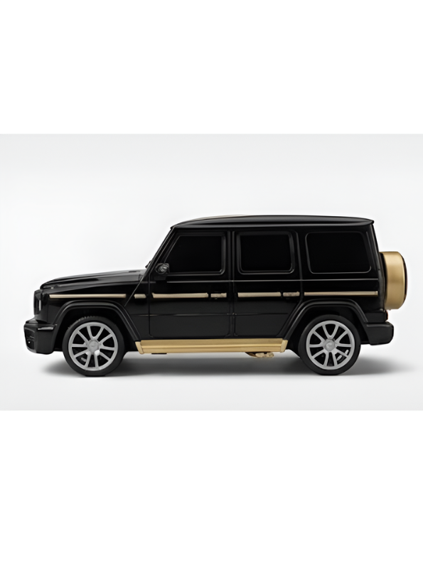 Black G-Wagon Style Remote Control SUV Toy Car for Kids – 27MHz 2-Channel R/C Vehicle with Forward & Reverse Remote TV5495