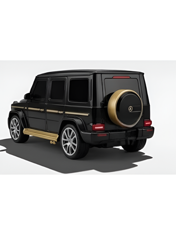 Black G-Wagon Style Remote Control SUV Toy Car for Kids – 27MHz 2-Channel R/C Vehicle with Forward & Reverse Remote TV5495