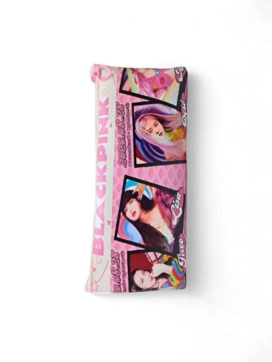 Blackpink Pouch – Blackpink Soft Pouch with Single Chain | Stylish & Lightweight Travel Pouch for Girls NOV6160.