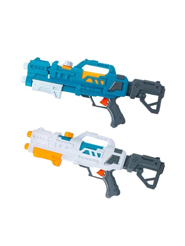 BlitzShot Aqua Blaster – High-Pressure Water Gun Pichkari for Kids & Adults | Ultimate Summer Soaker for Outdoor Fun & Team Battles White LMI14309.