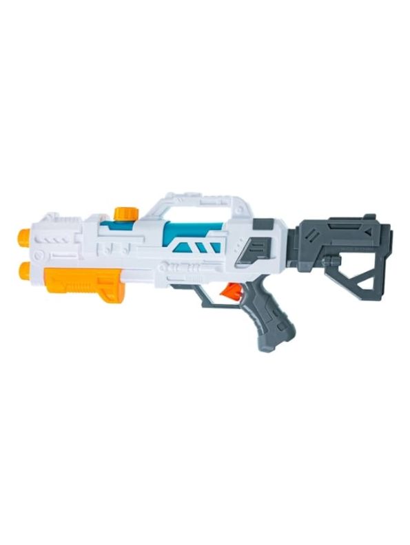 BlitzShot Aqua Blaster – High-Pressure Water Gun Pichkari for Kids & Adults | Ultimate Summer Soaker for Outdoor Fun & Team Battles White LMI14309.