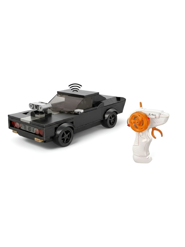 Block RC Car Building Set 1:20 Scale – Modular Remote Control Muscle Car Kit TV6838.