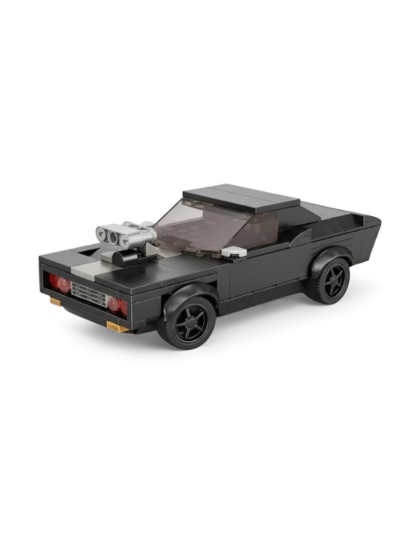 Block RC Car Building Set 1:20 Scale – Modular Remote Control Muscle Car Kit TV6838.