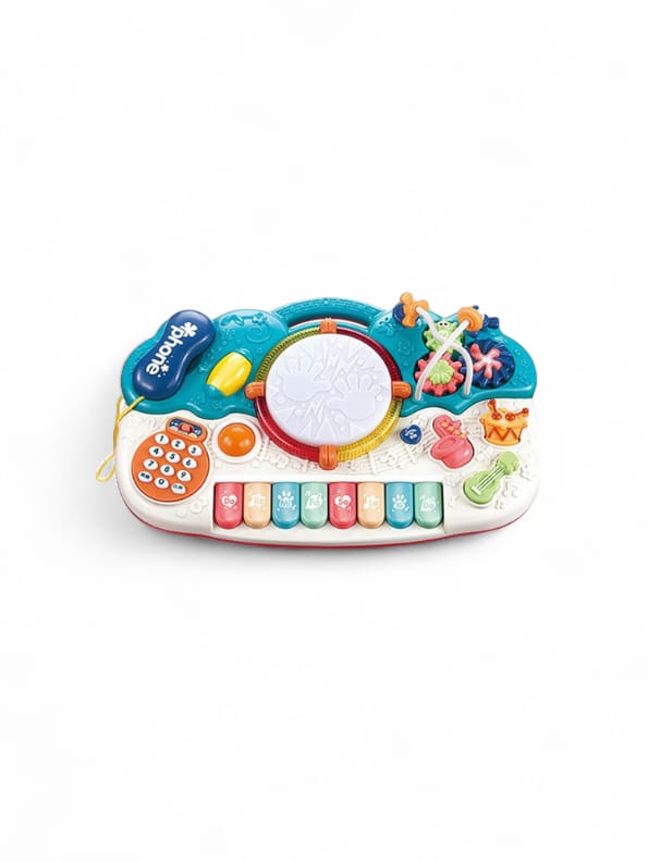 Blue Keyboard Piano Toy for Kids (TV-N-24) - Musical Learning ...