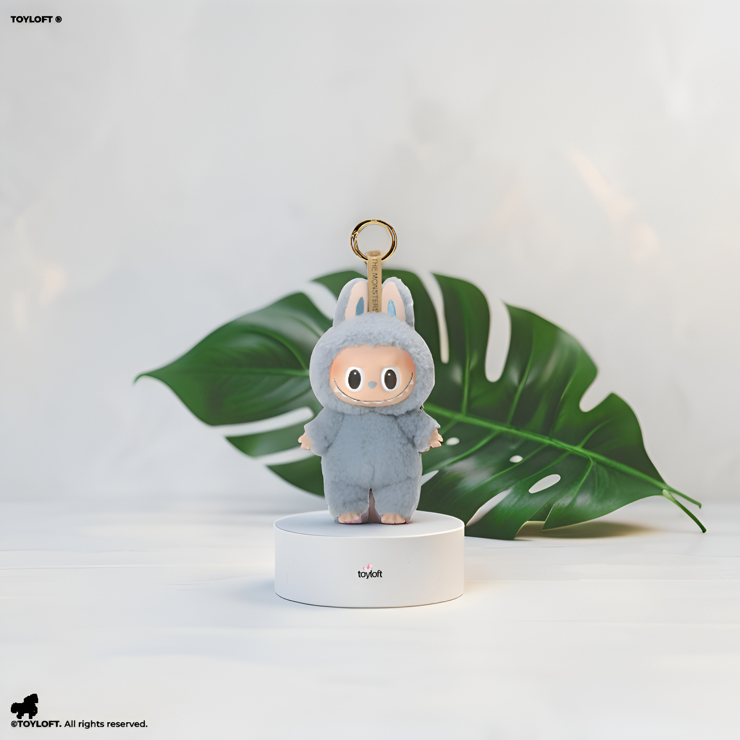 Blind Box - Sea Salt Coconut - Official Authentic Barcoded Pop Mart Labubu Plush Keychain – Limited-Edition Fuzzy Bunny‑Eared Monster - THE MONSTERS - Exciting Macaron Collection