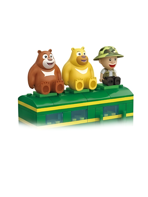 Boonie Bears Building Block Train Set TV6212.