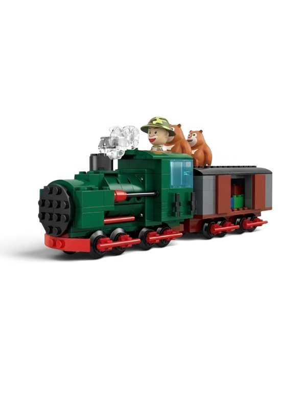 Boonie Bears Building Block Train Set TV6212.
