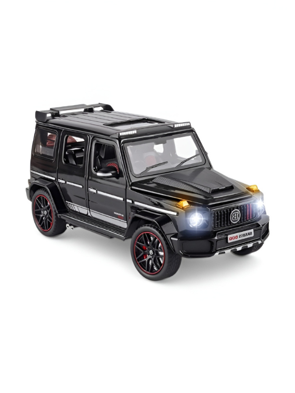Brabus 1:32 Scale Die-Cast Model Car – Luxury Alloy Sports Car Miniature Black.