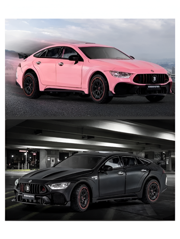 Brabus Rocket 900 – Metal Diecast Model Car Scale 1/24 with Light & Sound for Kids LMI15747.