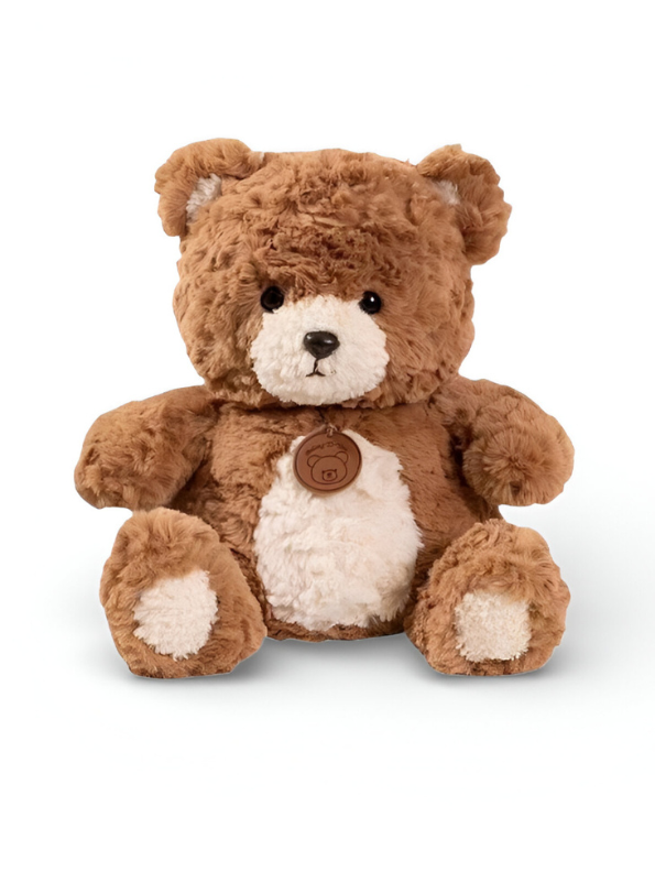 Brown Teddy Bear Plush Toy Ultra-Soft Stuffed Animal for Kids, Toddlers & Babies.