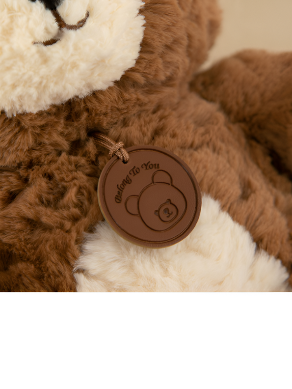 Brown Teddy Bear Plush Toy Ultra-Soft Stuffed Animal for Kids, Toddlers & Babies.
