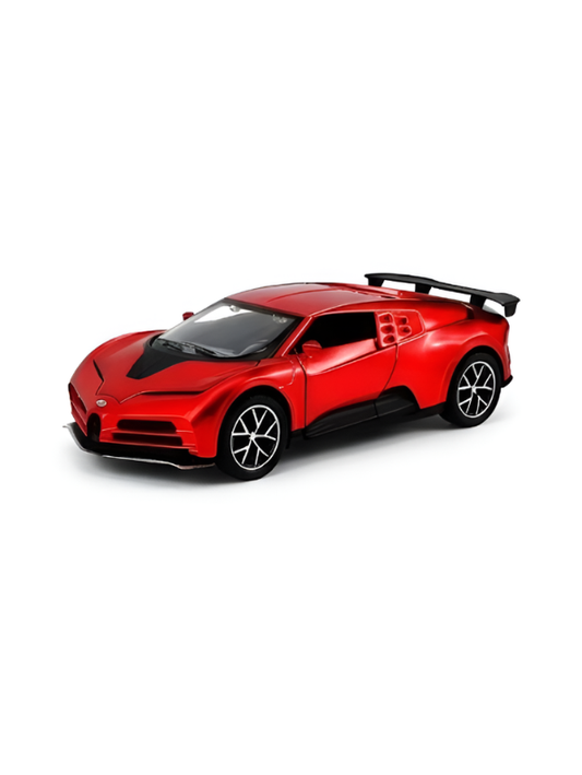 Bugatti Centodieci Diecast Car 1:32 Scale Metal Model Red Toy LMI16782