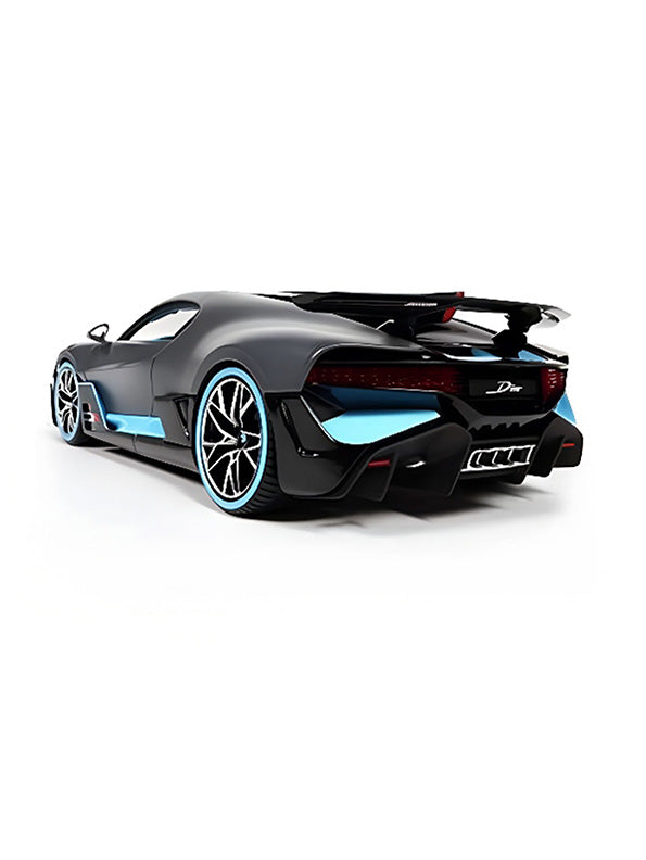 Bugatti Divo Pull Back Cars - Black Small Size Scale 1:32 (MS-May-46)