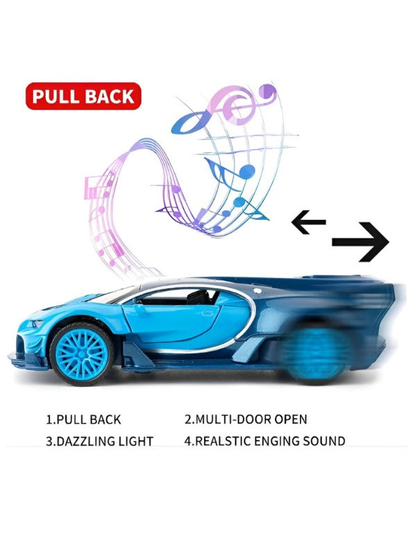 Bugatti Turismo Diecast Model Car 1:32 Scale MD290.