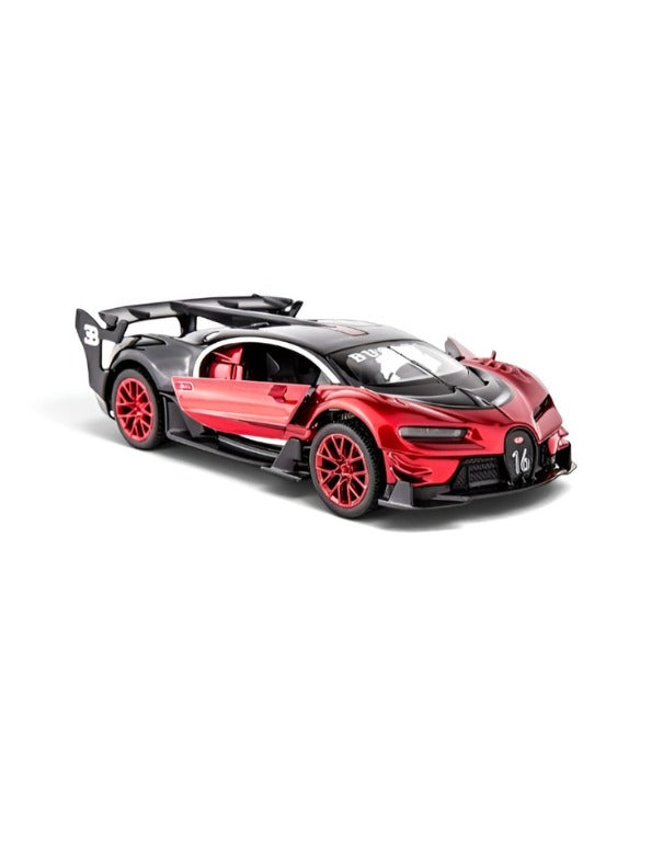 Bugatti Turismo Diecast Model Car 1:32 Scale Red MD290.