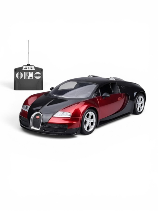 Bugatti Veyron Remote Control RC Car with Lights & Smooth Steering LMI8612.