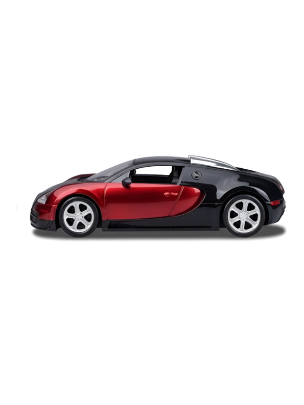 Bugatti Veyron Remote Control RC Car with Lights & Smooth Steering LMI8612.