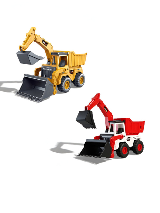 Bulk Digger JCB Toy Set | Pack of 2 Construction Vehicles for Kids NX15426.