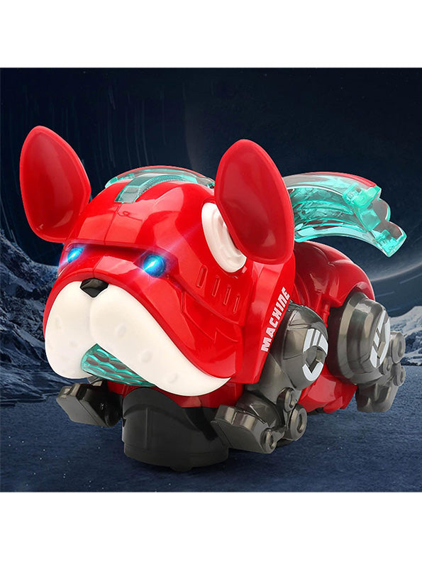 Bull Dog Musical Toy Lights And Sound - Red (L-1)