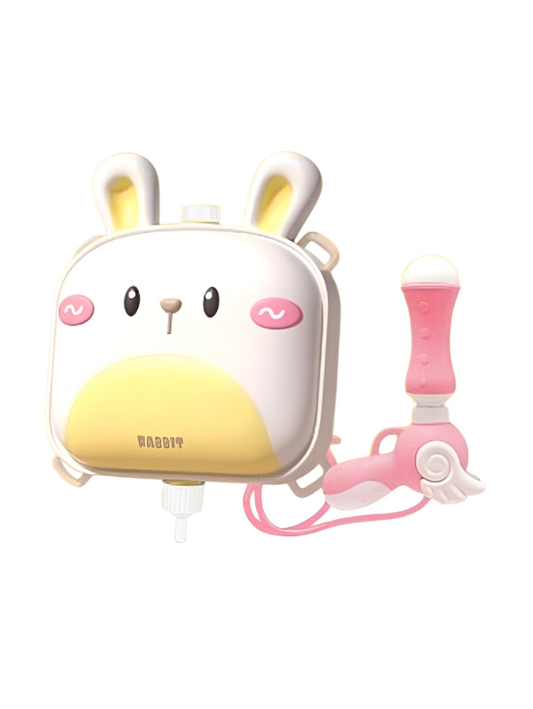 BunnySplash – 2000ml Backpack Water Gun for Kids | Large Capacity Holi Pichkari with Adjustable Straps LMI14305.