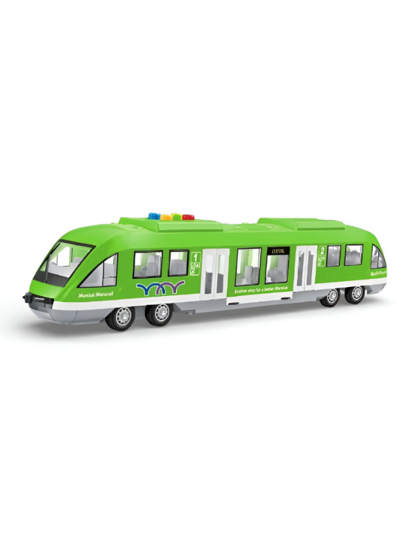 Mumbai Monorail Train Toy For Kids - Green LMI12196.