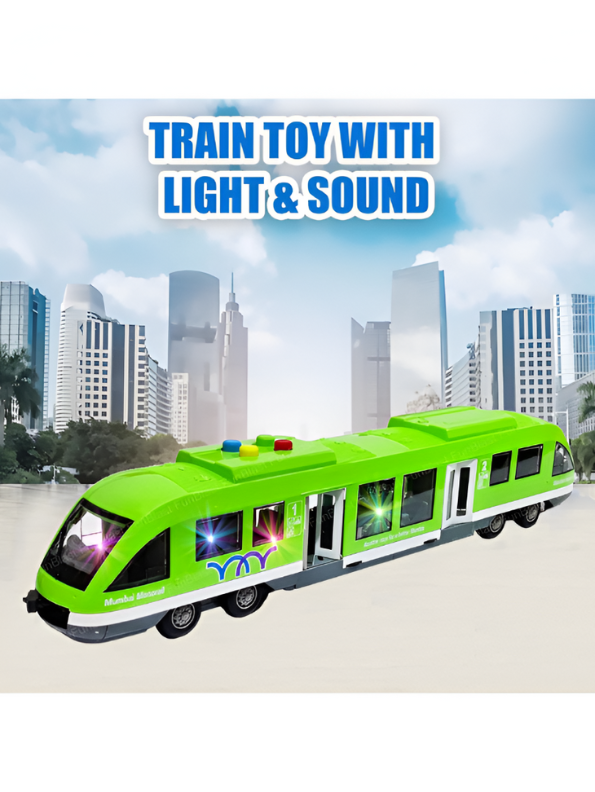 Mumbai Monorail Train Toy For Kids - Green LMI12196.