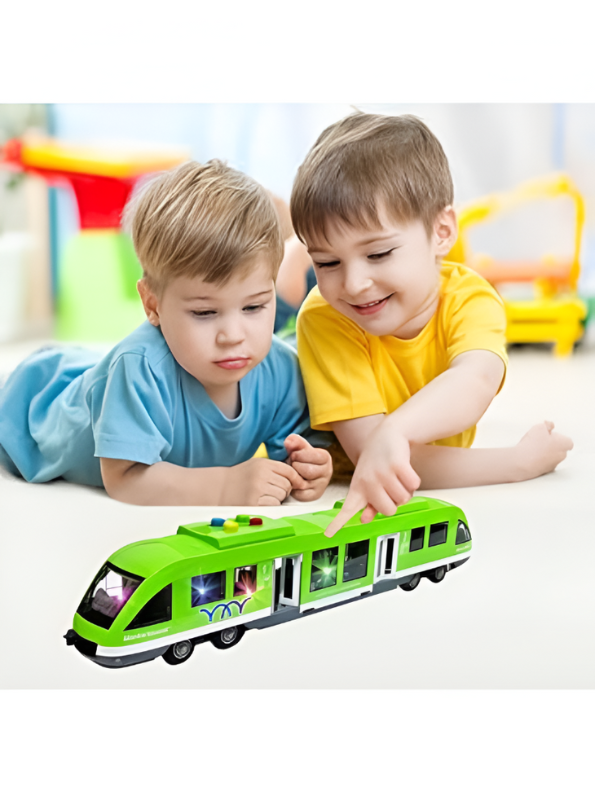 Mumbai Monorail Train Toy For Kids - Green LMI12196.