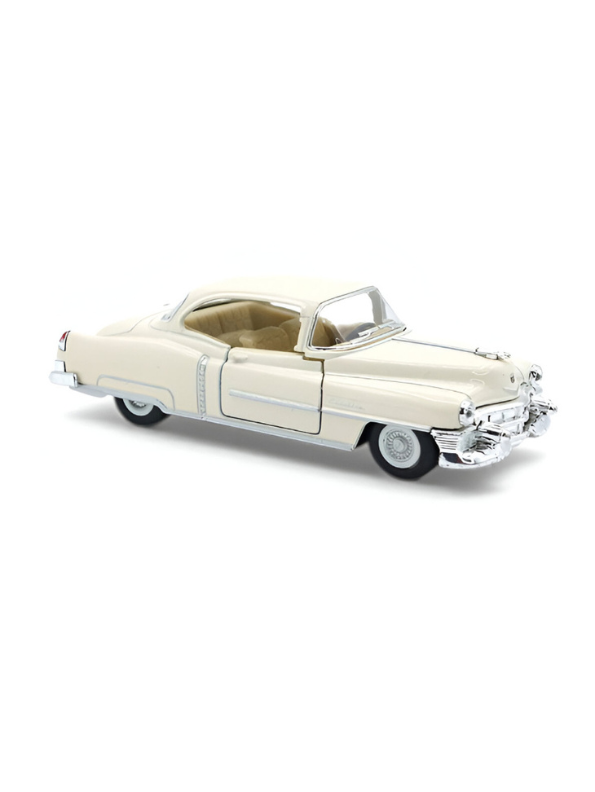 Cadillac Series 62 Coupe 1:32 Scale Diecast Model Car – Classic Vintage Collectible Beige TV6531.