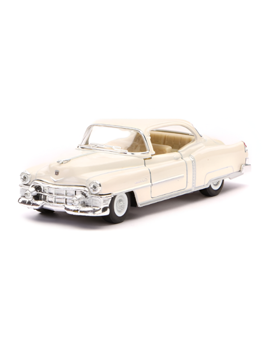 Cadillac Series 62 Coupe 1:32 Scale Diecast Model Car – Classic Vintage Collectible Beige TV6531.